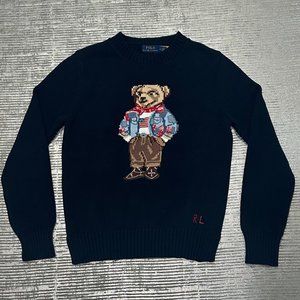 Polo Ralph Lauren Embroidered Polo Bear Sweater